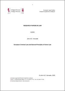 Criminal law research paper topics