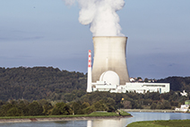 Photograph of a nuclear powerplant in Germany